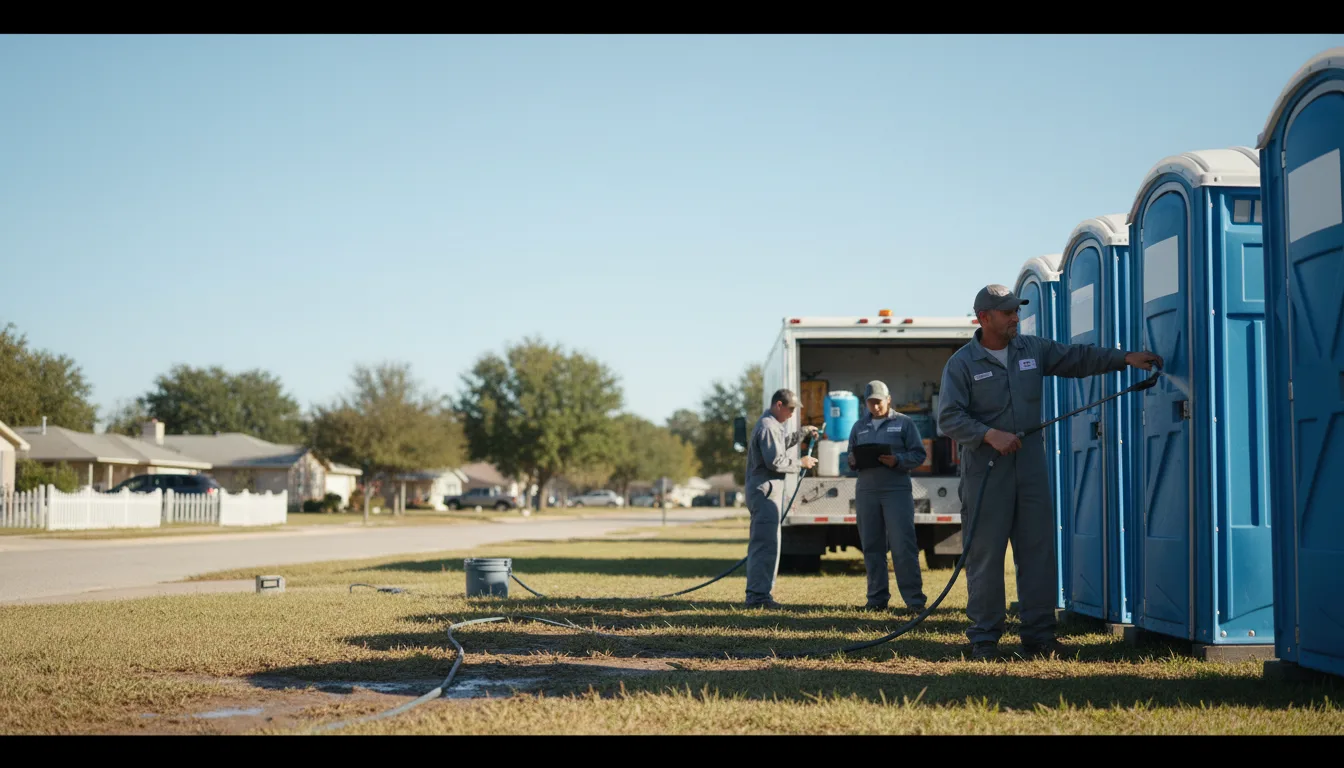 Long-Term Portable Toilet Rental in Bridgeview, IL near me
